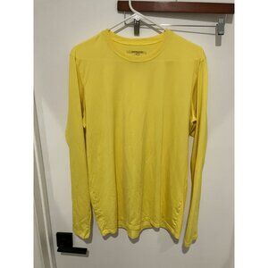 Patagonia Men's Capilene Silkweight Long Sleeve T-Shirt, Yellow, Large